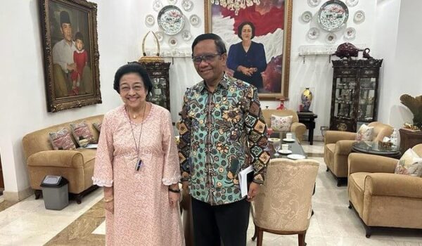 Jelang Pengumuman Cawapres Ganjar, Megawati Temui Mahfud MD