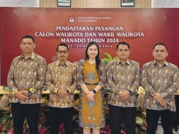 Pendaftaran Paslon Walikota-Wakil Walikota Manado Dimulai Hari Ini