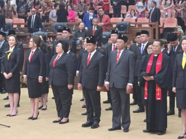 Ini Formasi Baru Anggota DPRD Sulut di Gedung Cengkeh