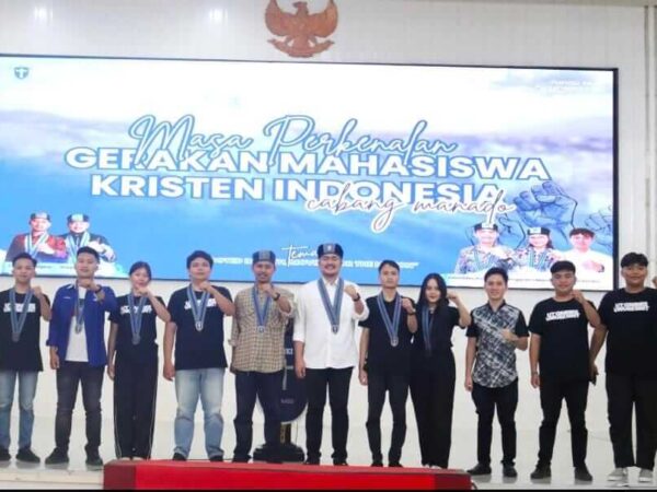 Lantik Ratusan Kader Baru, GMKI Manado Bentuk Generasi Muda Berkualitas